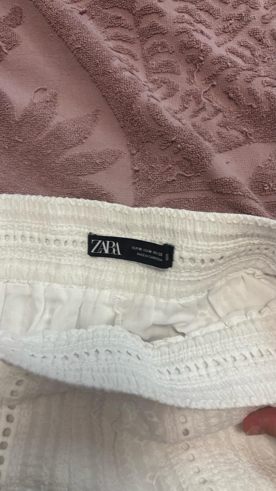 Zara Белые Шорты ZARA — фото 2