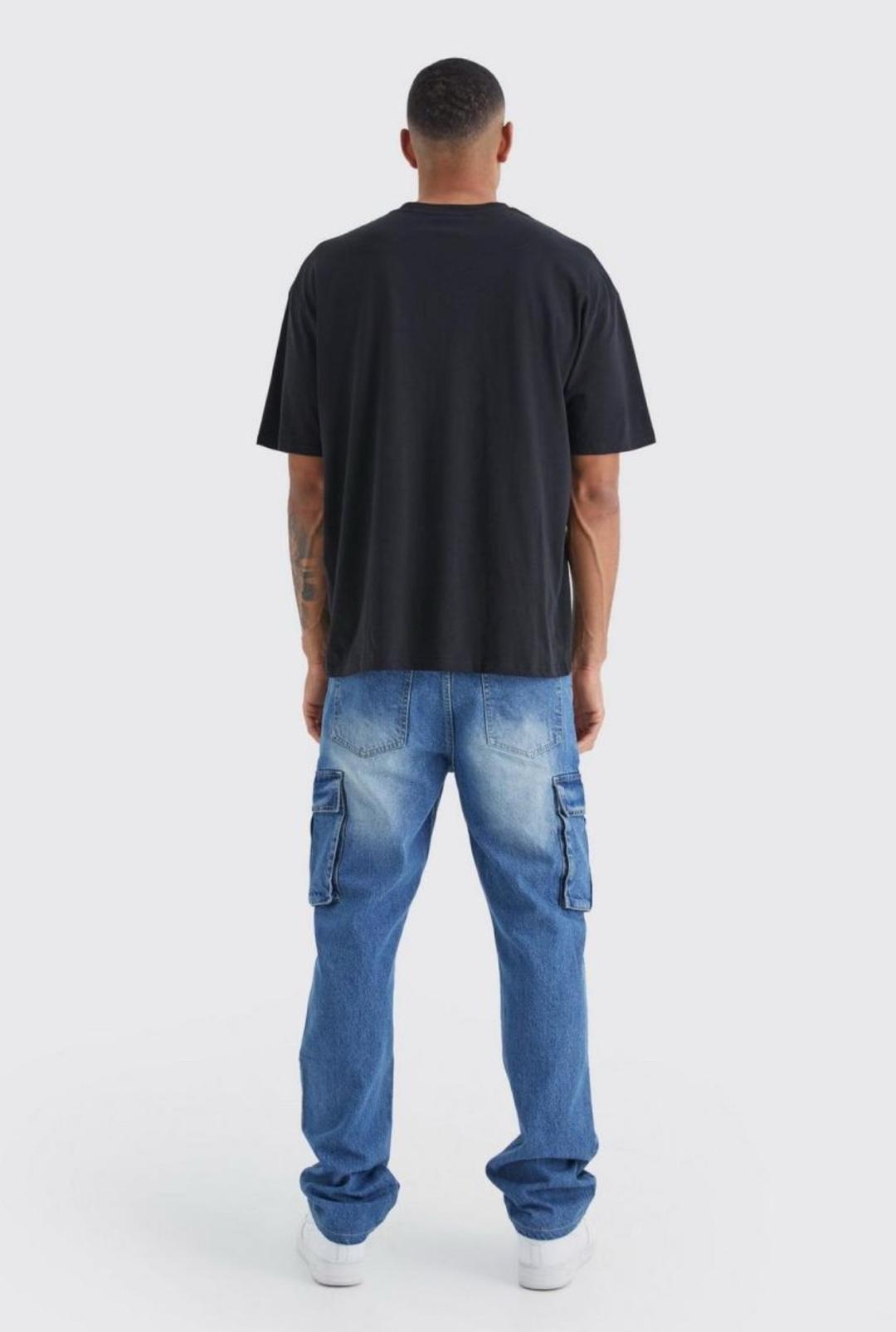 Boohoo Mens Мужские джинсы карго — фото 2
