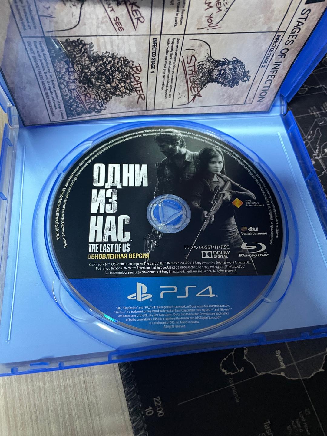 Playstation 4 Игровой диск The last Of Us — фото 2