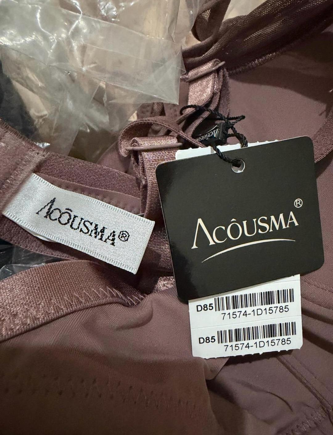 acousma Бюстгальтер мягкая чашка Acousma цвет мока Размер 85 D — фото 2