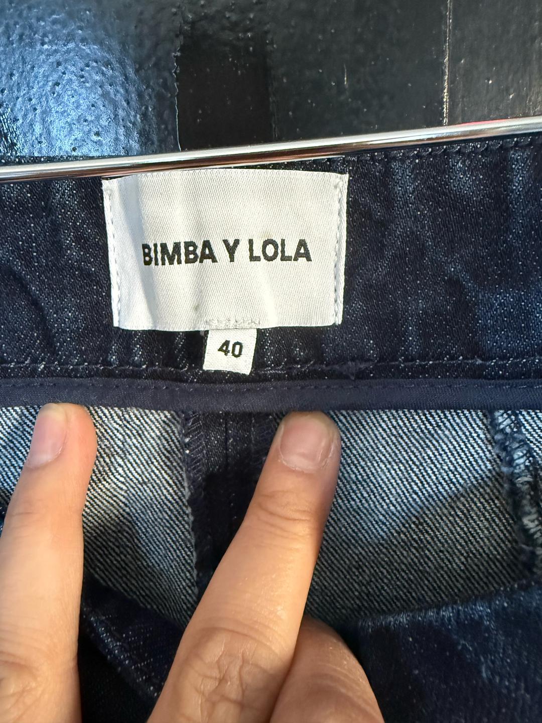 Bimba Y Lola Юбка джинсовая миди Bimba y Lola, размер 40 (EU). — фото 2