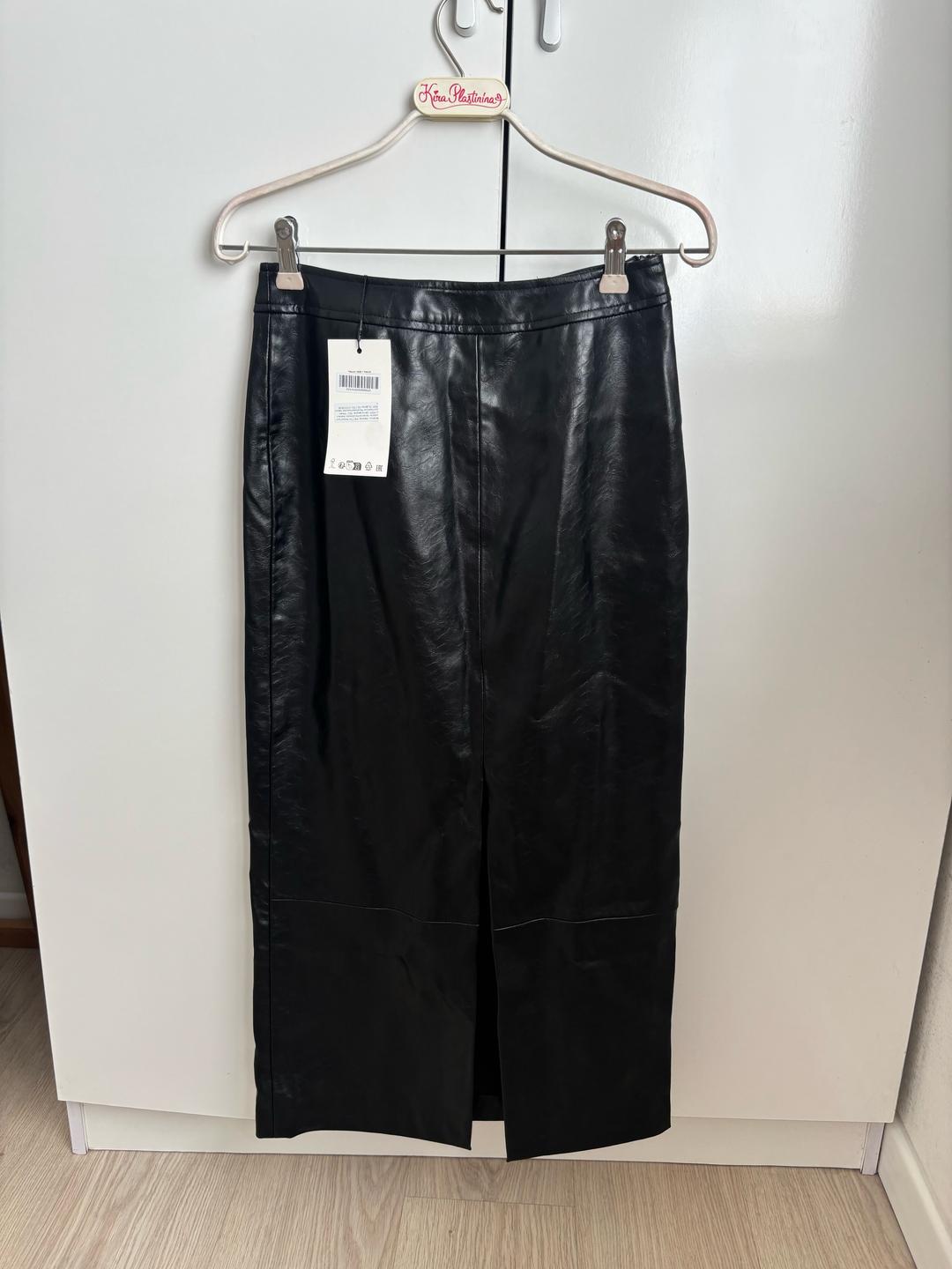 Zara Юбка Zara из искусственной кожи — фото 2