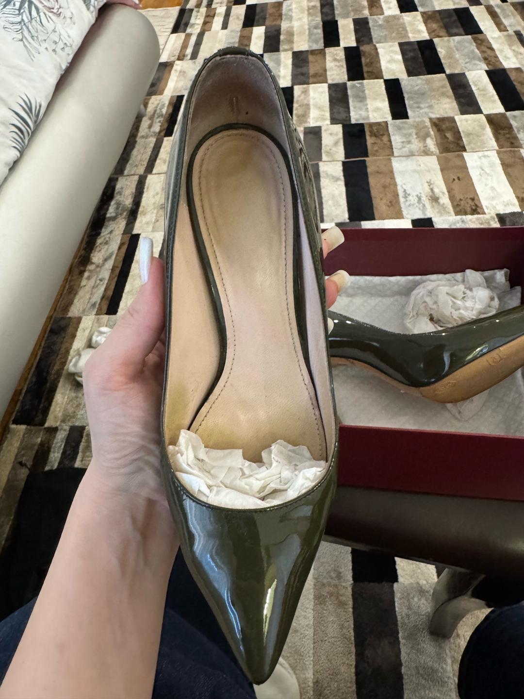 Bally Туфли лакированные зеленые — фото 2