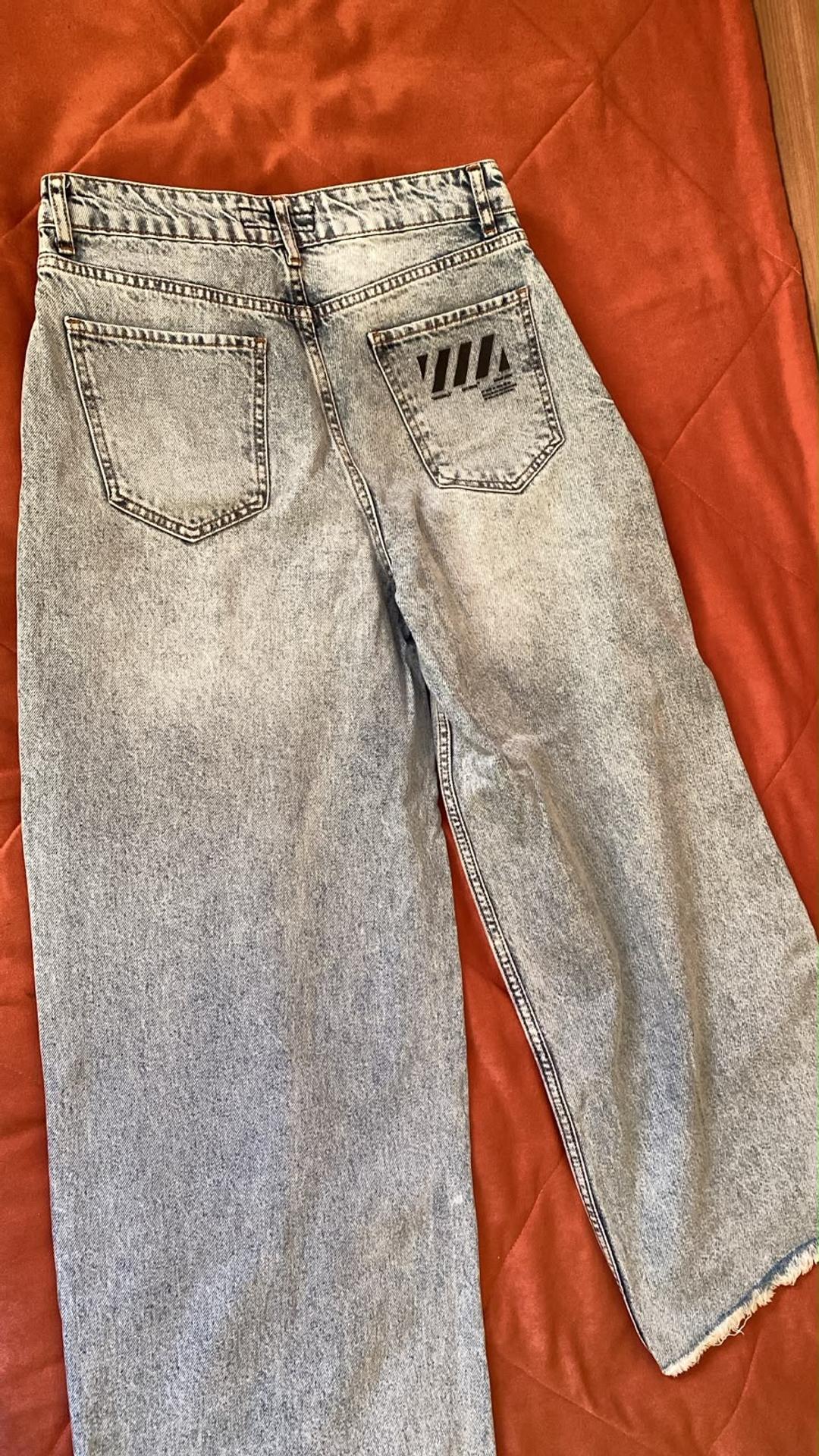 Off White джинсы Off-White широкие — фото 2