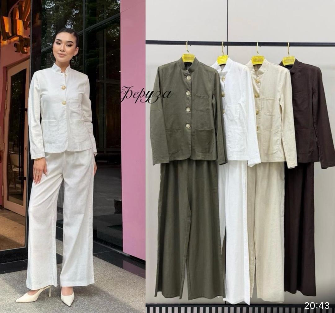 dress Двойка из льна — фото 2
