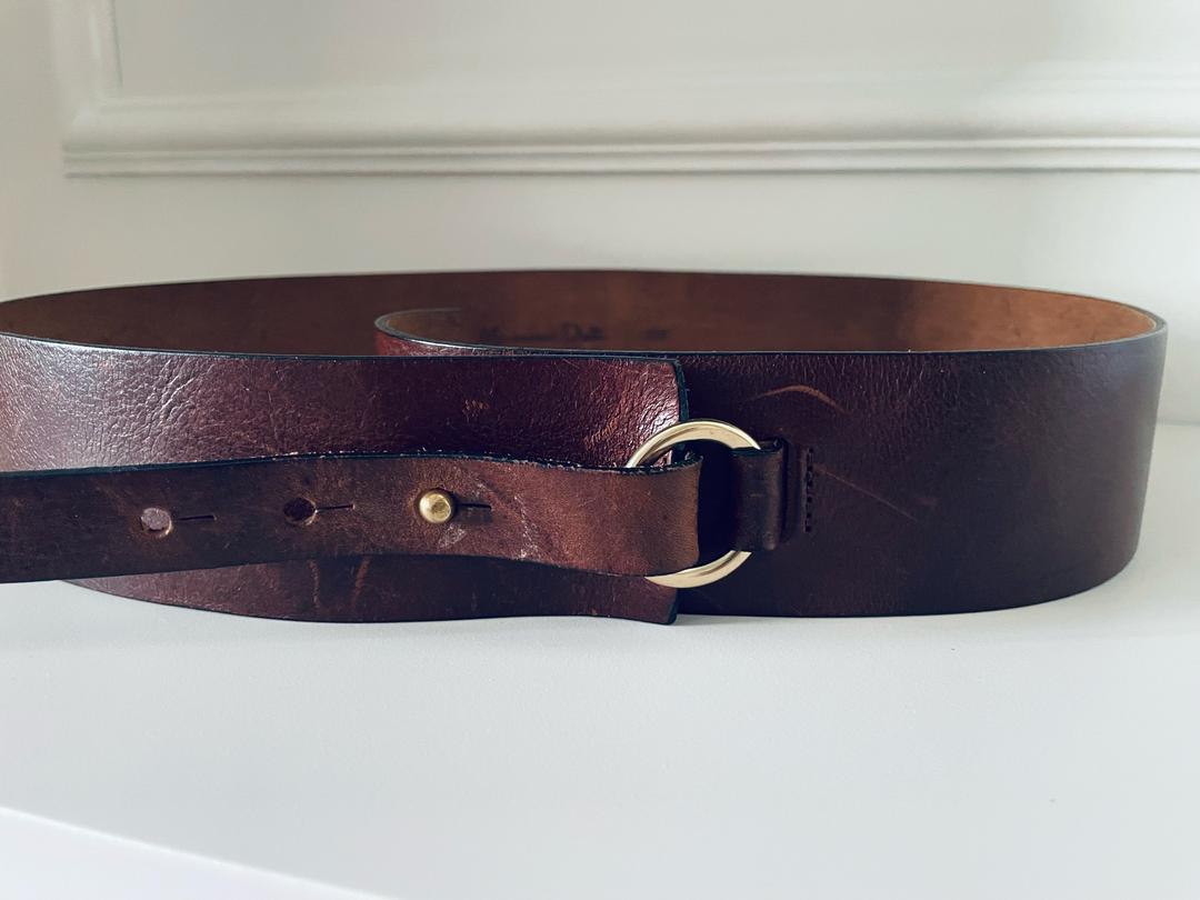 Massimo Dutti Кожаный ремень Massimo Dutti — фото 2