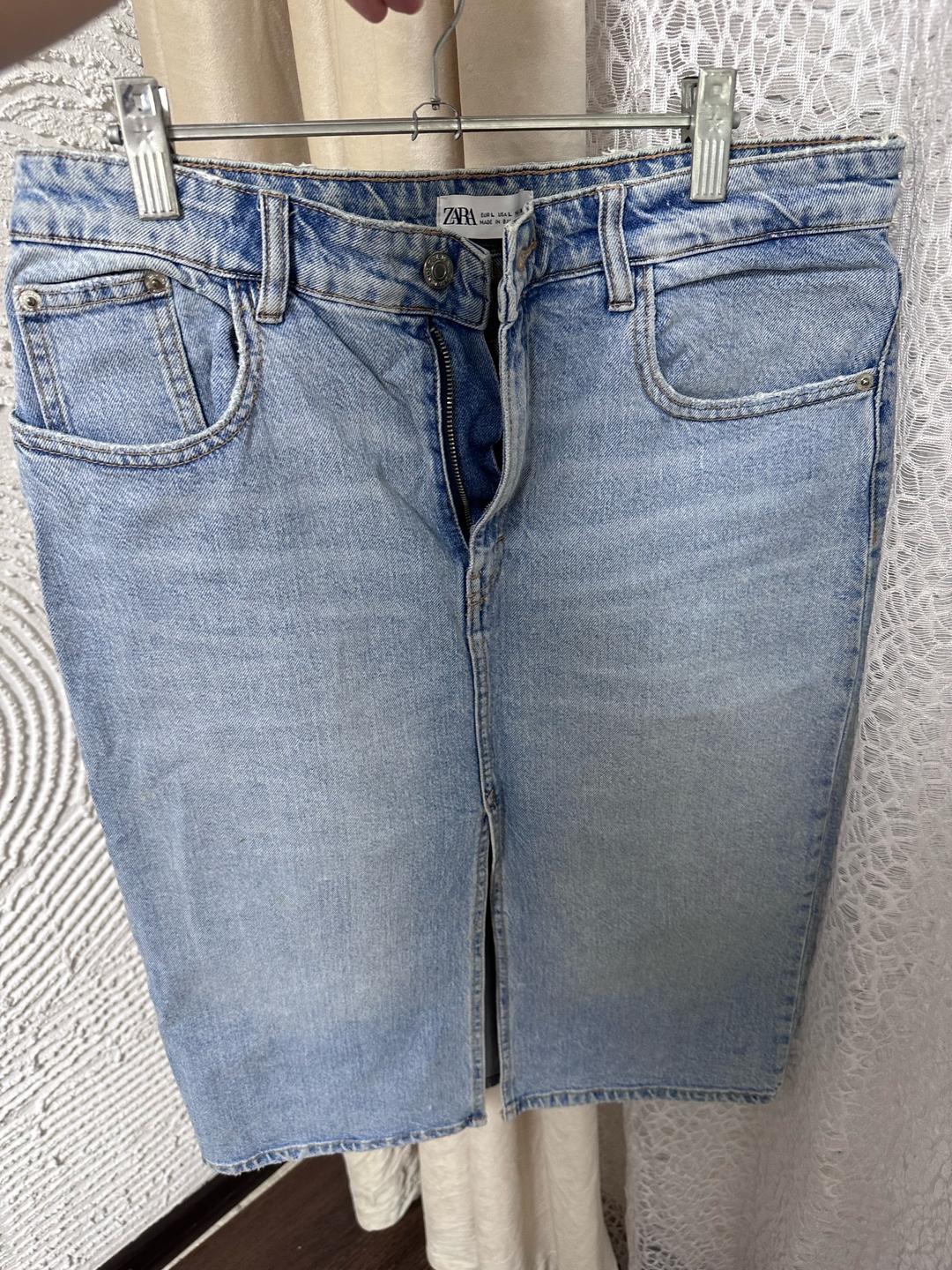 Zara Джинсовая юбка ZARA — фото 2