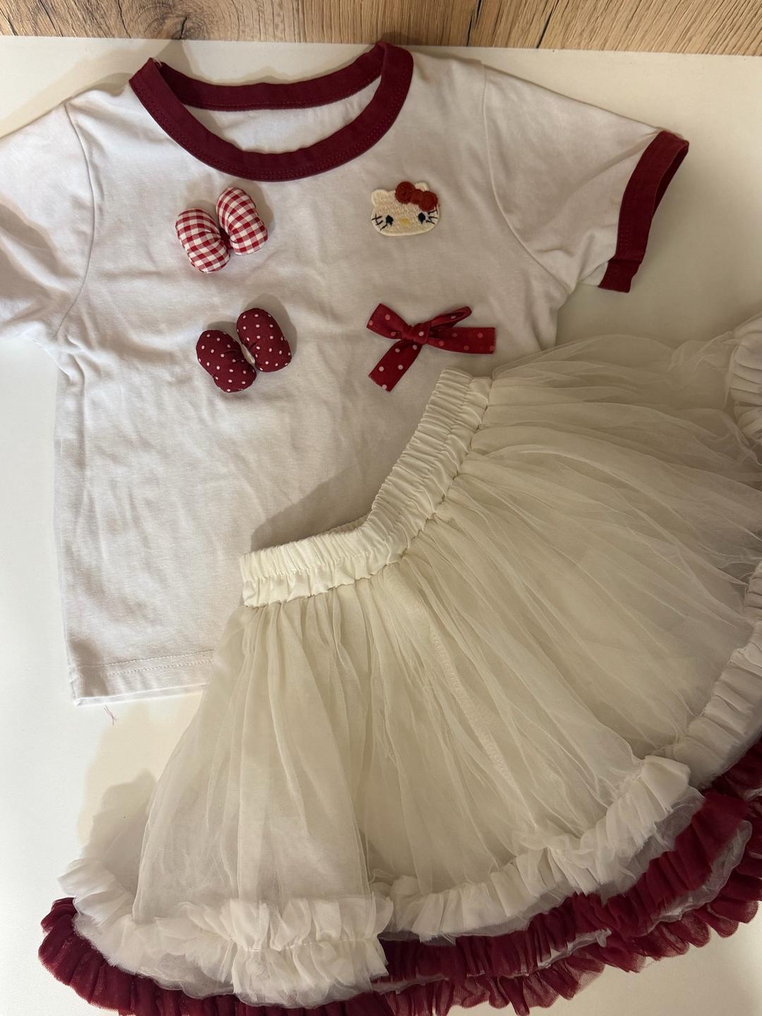 Hello Kitty Комплект Hello Kitty (футболка и юбка-пачка) — фото 2