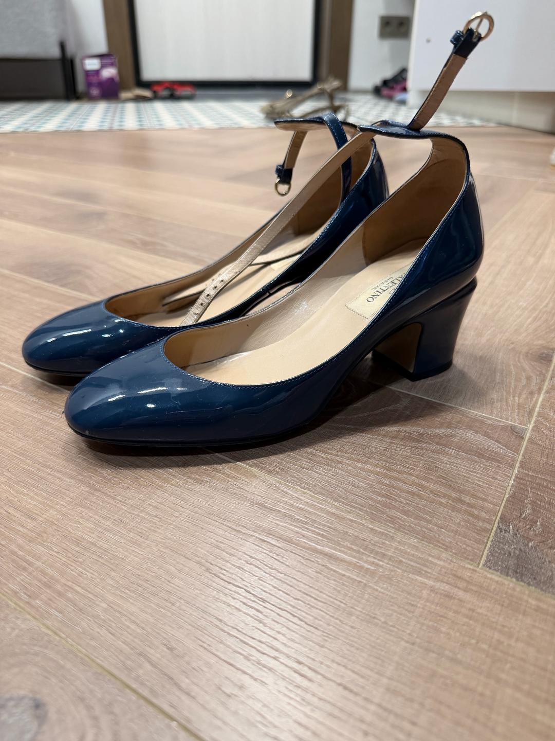 Valentino Синие лаковые туфли Valentino — фото 2