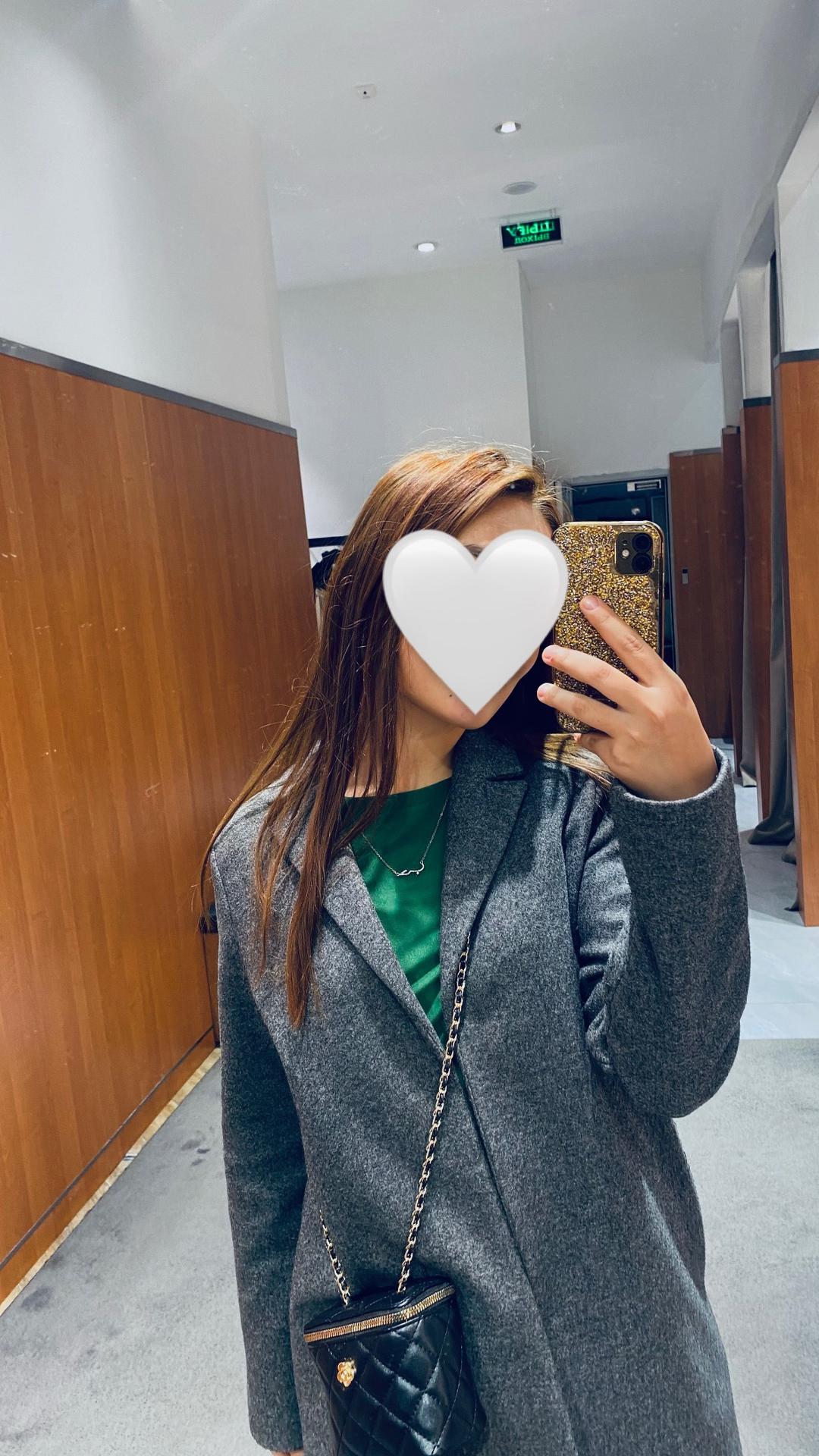 Zara Серое пальто Zara — фото 2