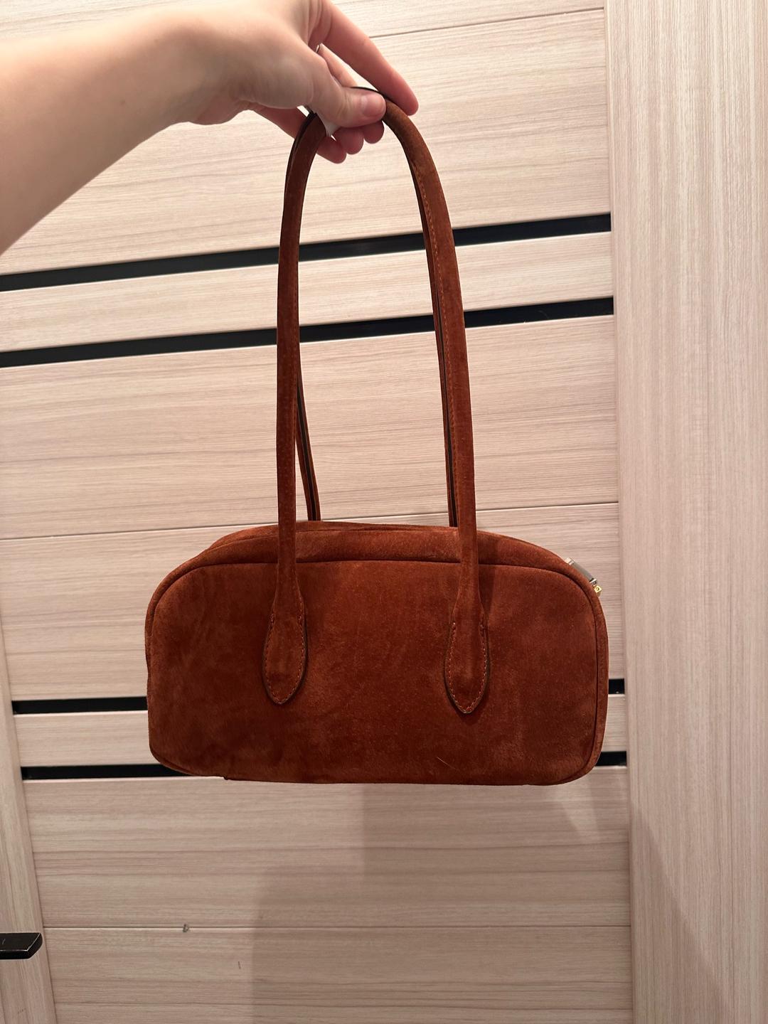 Zara Сумка из натуральной кожи — фото 2