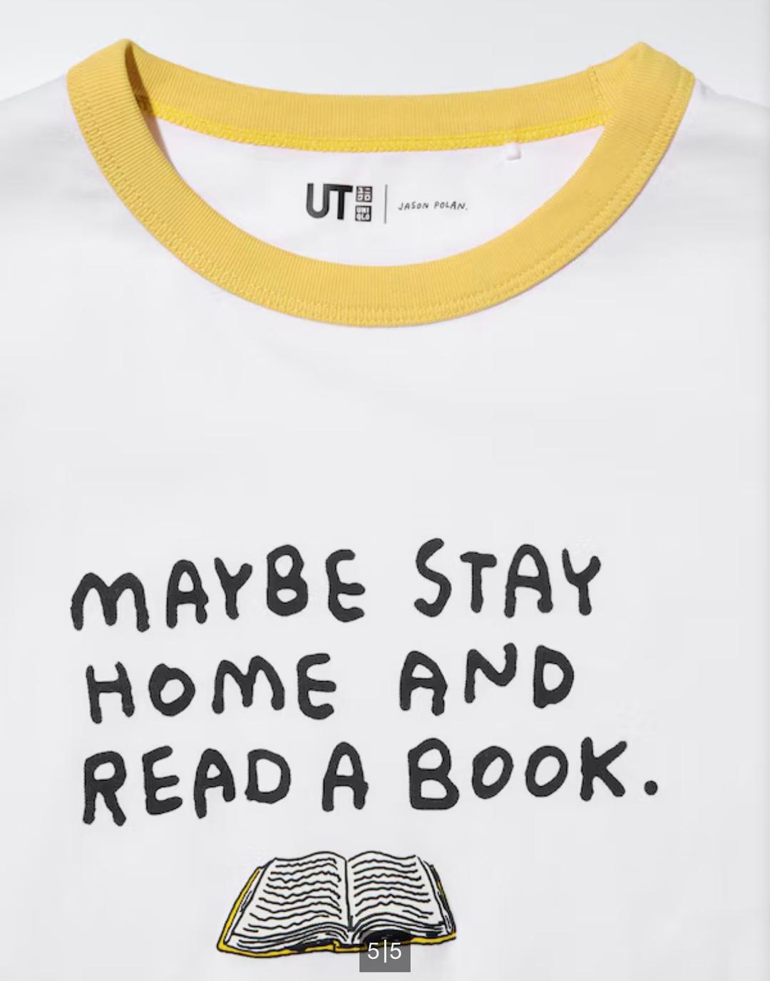 Uniqlo Футболка UNIQLO с принтом — фото 2