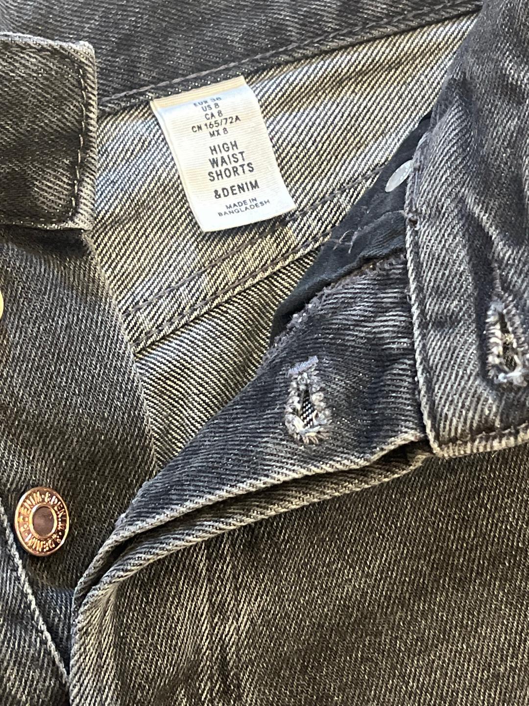H&M Джинсовые шорты H&M — фото 2