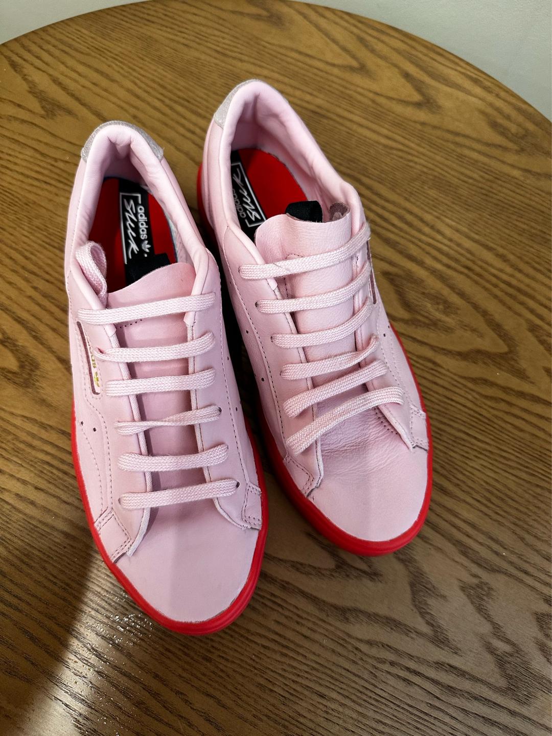 Adidas Кожаные кеды/ кроссовки Adidas Originals Sleek размер 38 — фото 2