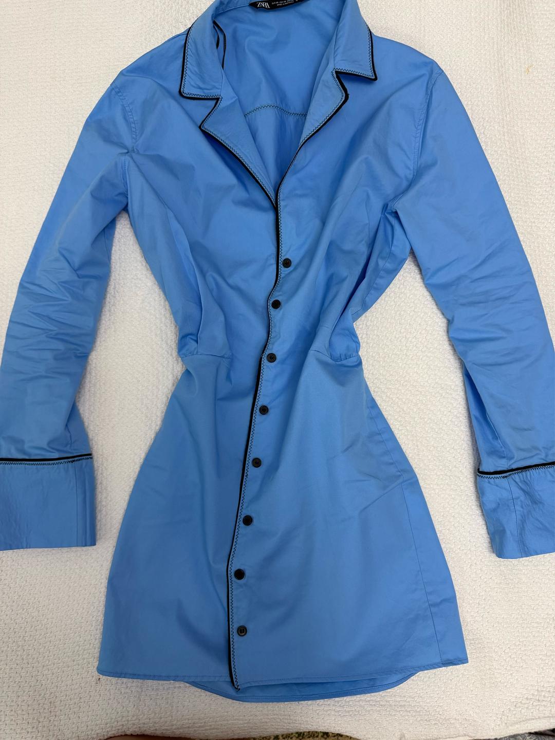 Zara Платье Zara из габардина — фото 2