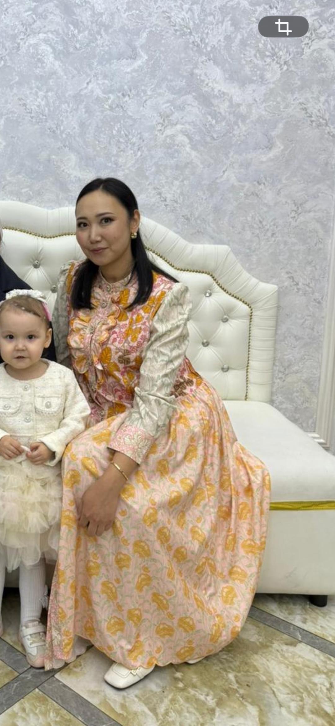 top women Платье миди с цветочным принтом и оборками.Платье от” TOP Women” турецкого бренд — фото 2
