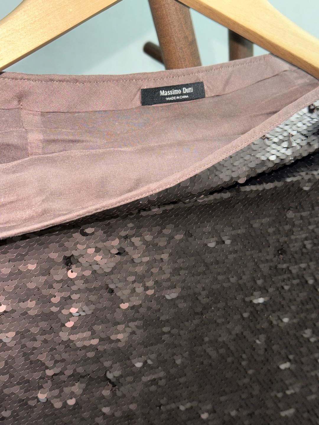 Massimo Dutti Юбка Massimo Dutti с пайетками — фото 2
