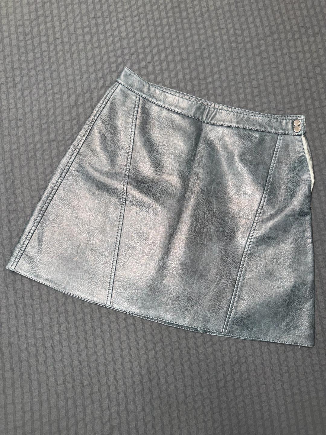 Zara Юбка Zara Basic из экокожи — фото 2
