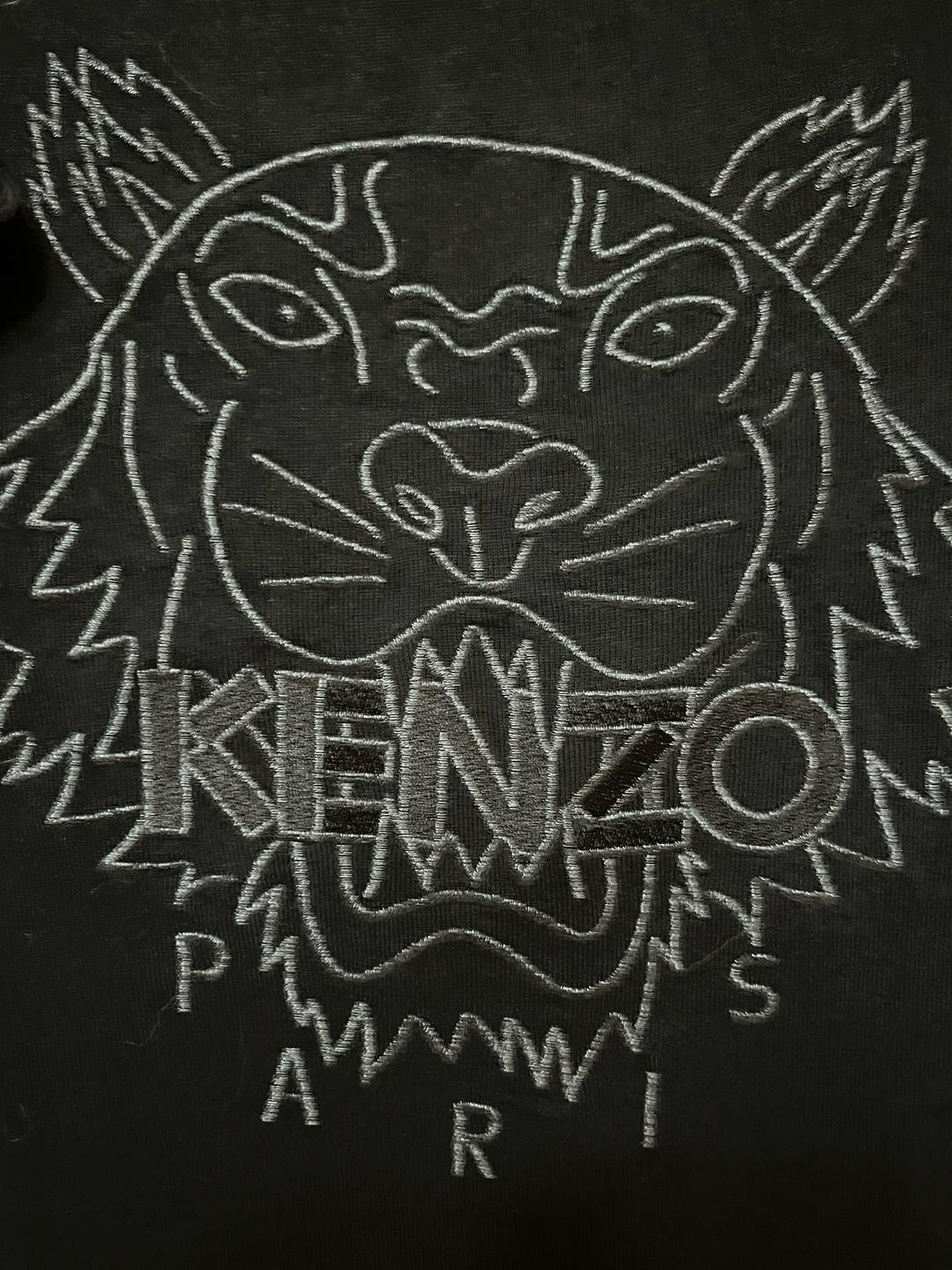 Kenzo Платье Kenzo с вышивкой тигра и оборками — фото 2