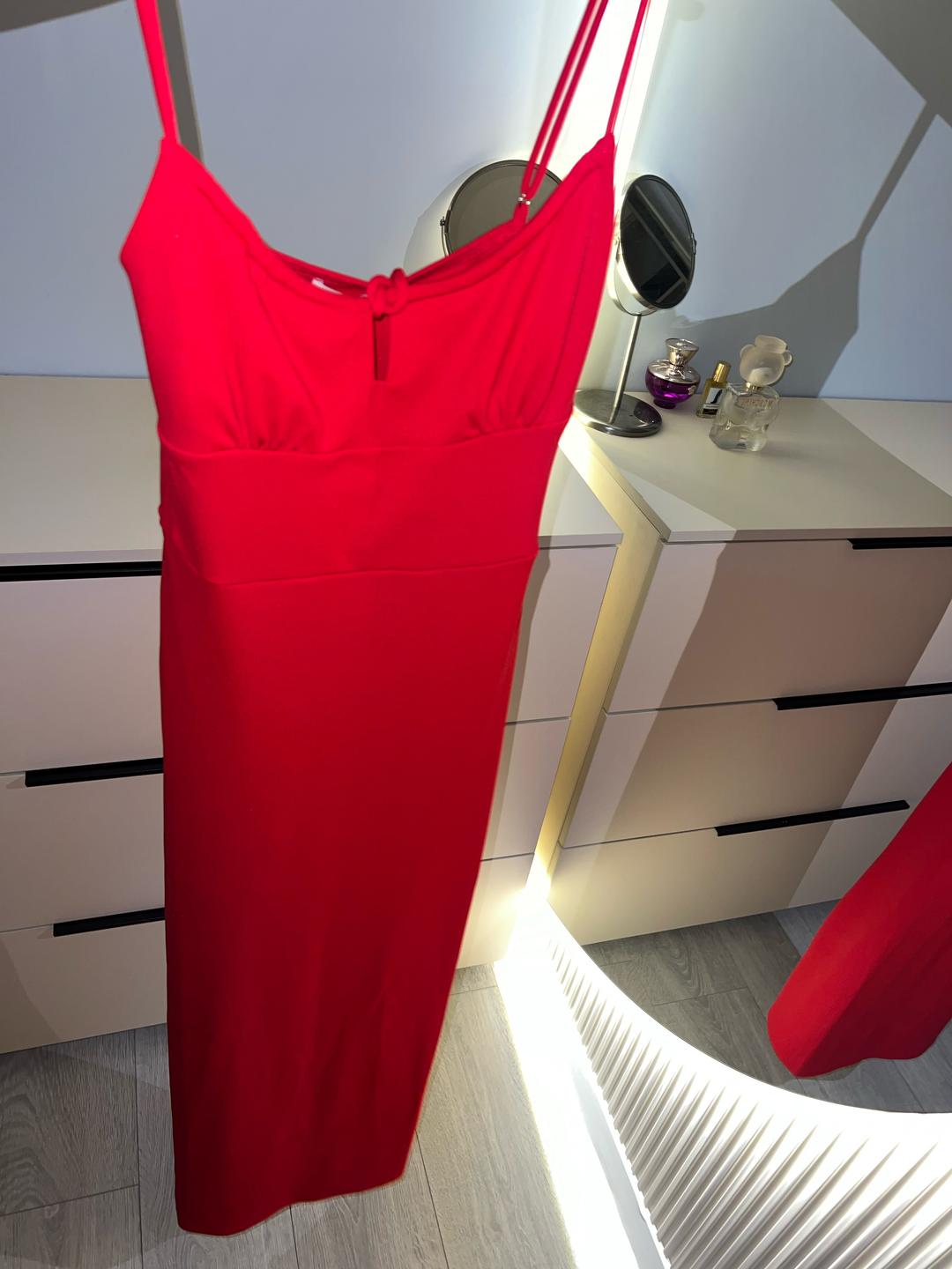 Zara Платье  на бретелях — фото 2