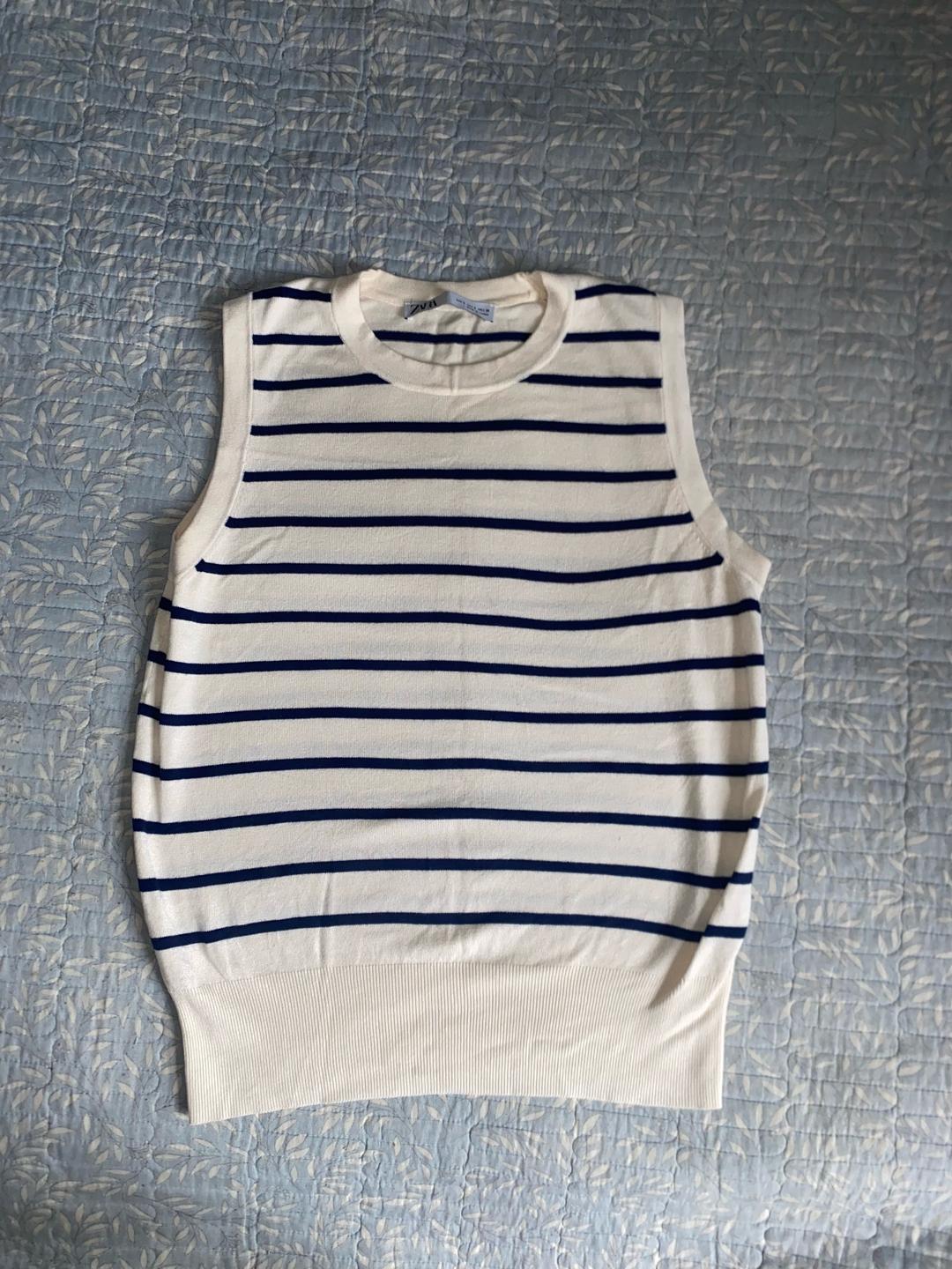 Zara ZARA Майка в полоску — фото 2