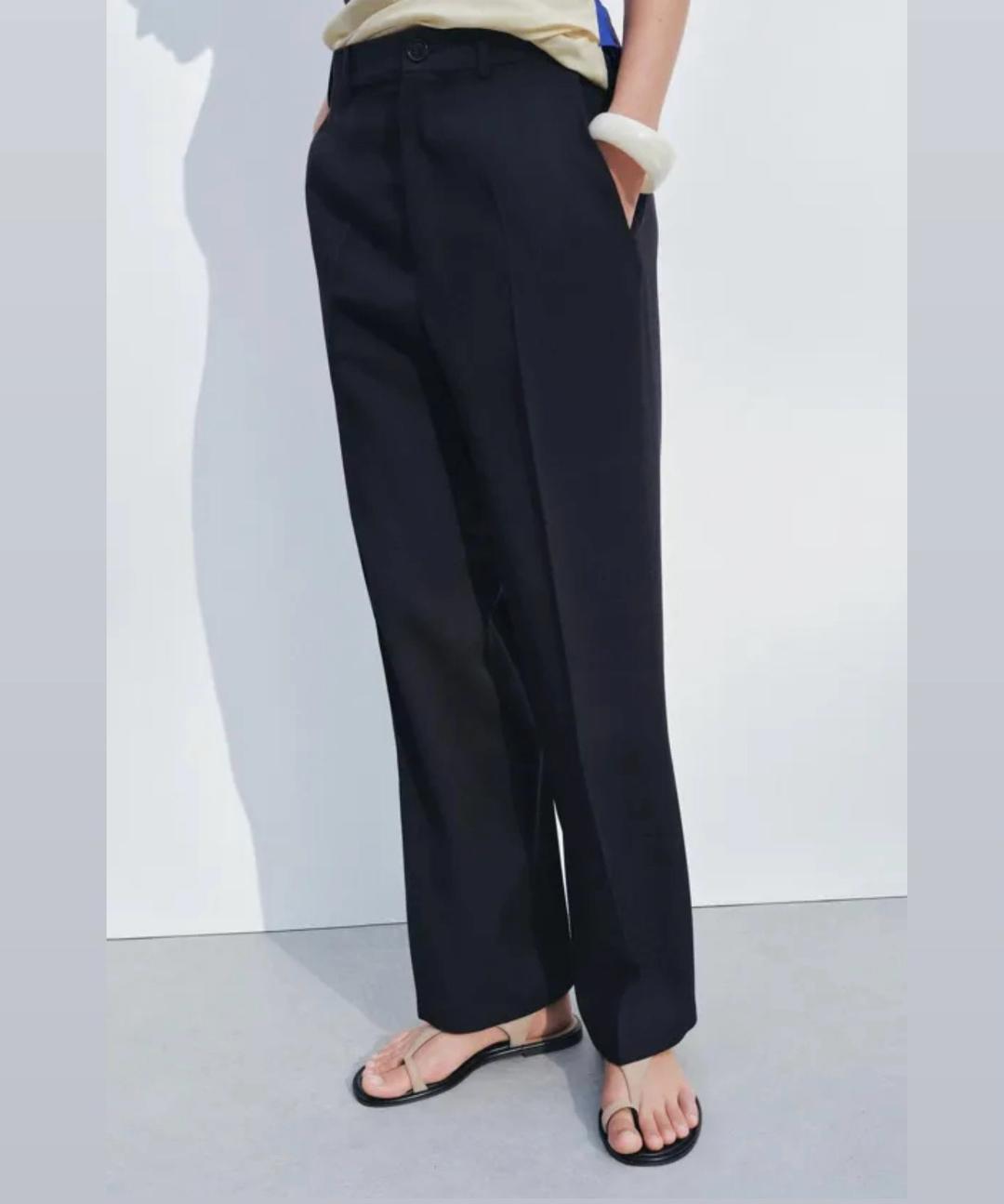 Zara Синие брюки Zara — фото 2