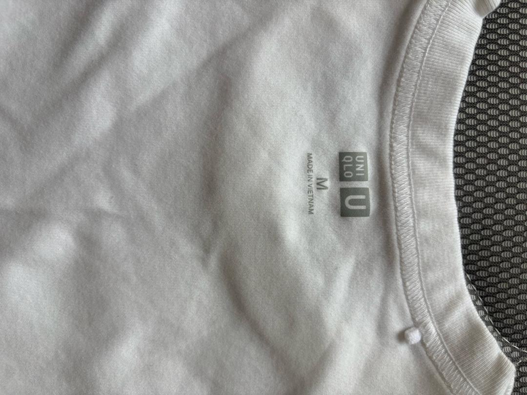 Uniqlo Белая футболка  uniqlo — фото 2