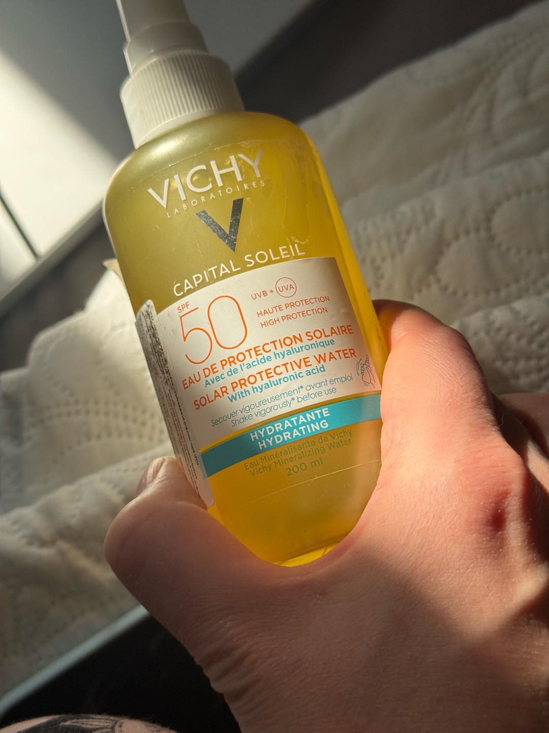 VICHY Двухфазный солнцезащитный увлажняющий спрей SPF 50 Vichy Capital Soleil — фото 2