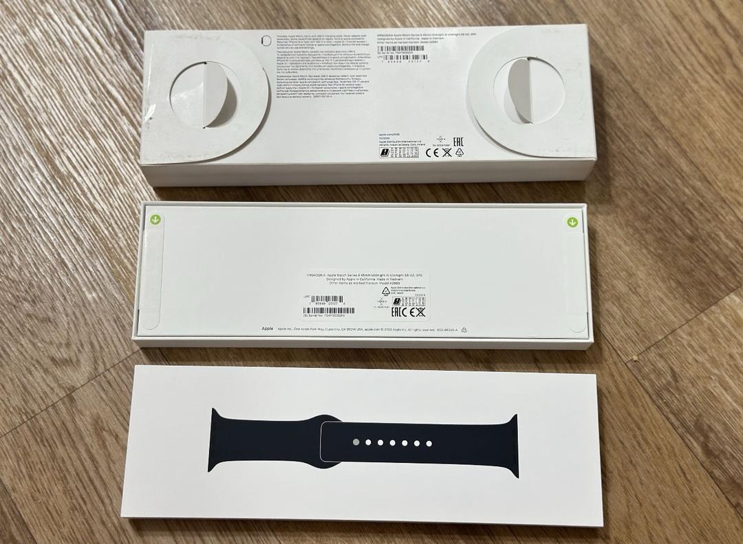 Apple Apple Watch Series 9  GPS S/M 45 мм midnight — фото 2