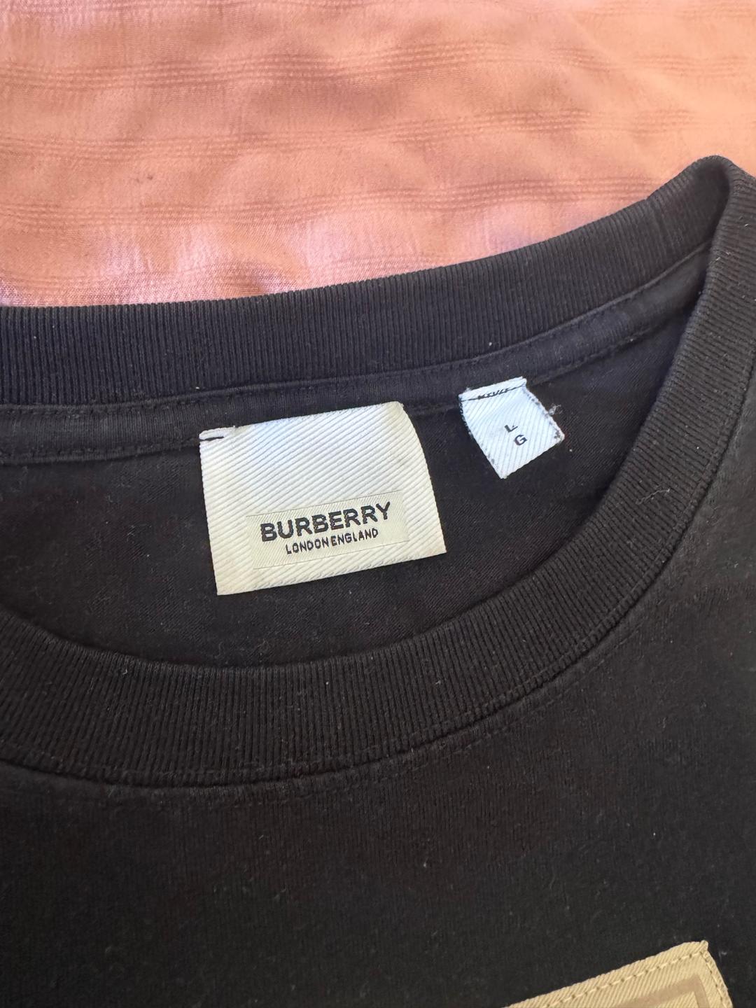 Burberry Черная футболка Burberry — фото 2