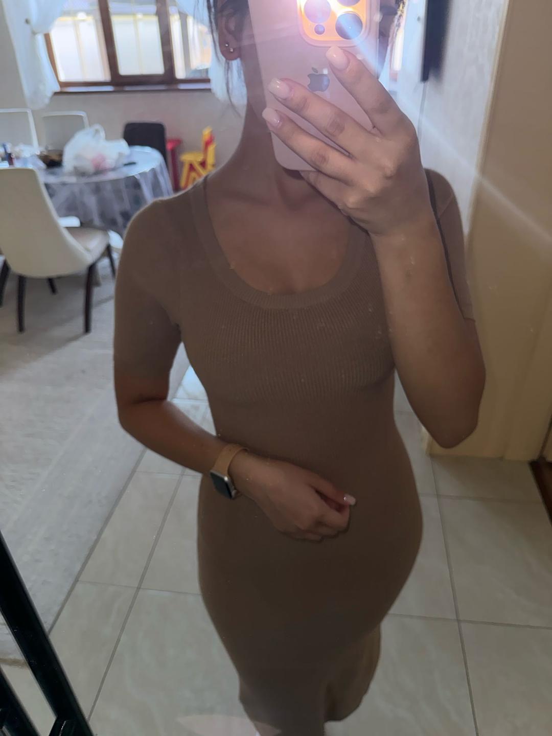selfie Трикотажное платье — фото 2