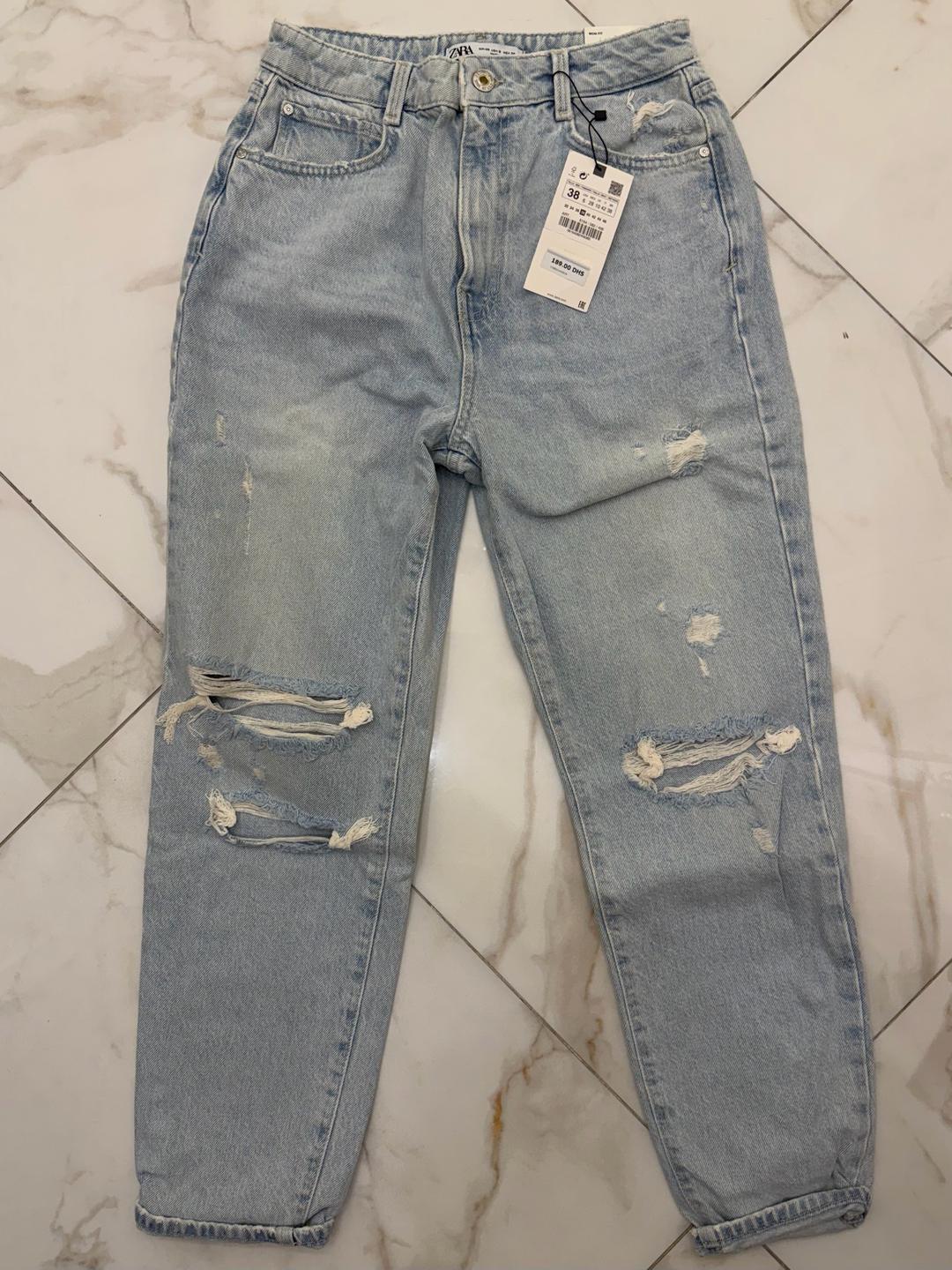 Zara Джинсы Zara Mom Fit 38 — фото 2