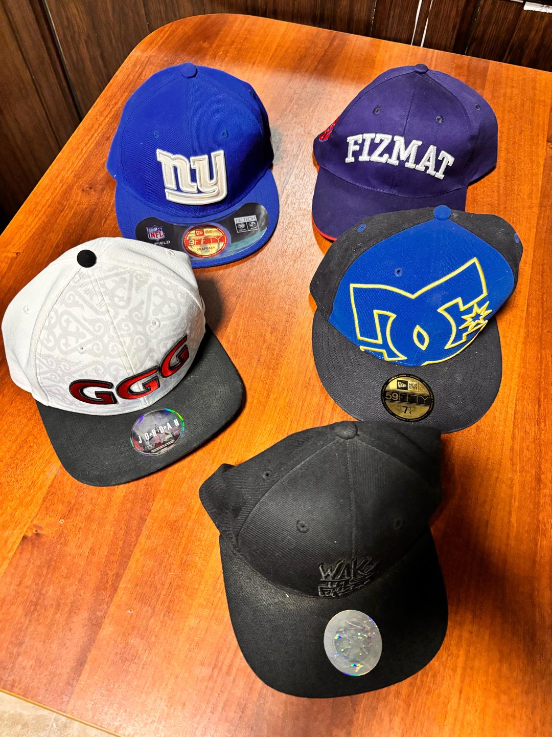 New Era 6 бейсболок — New Era, спортивные модели, NY, NFL, Jordan, Bulls — фото 2