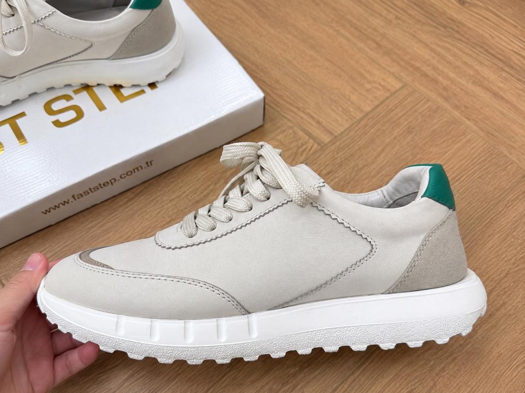 Fast Step Кожаные кроссовки — фото 2