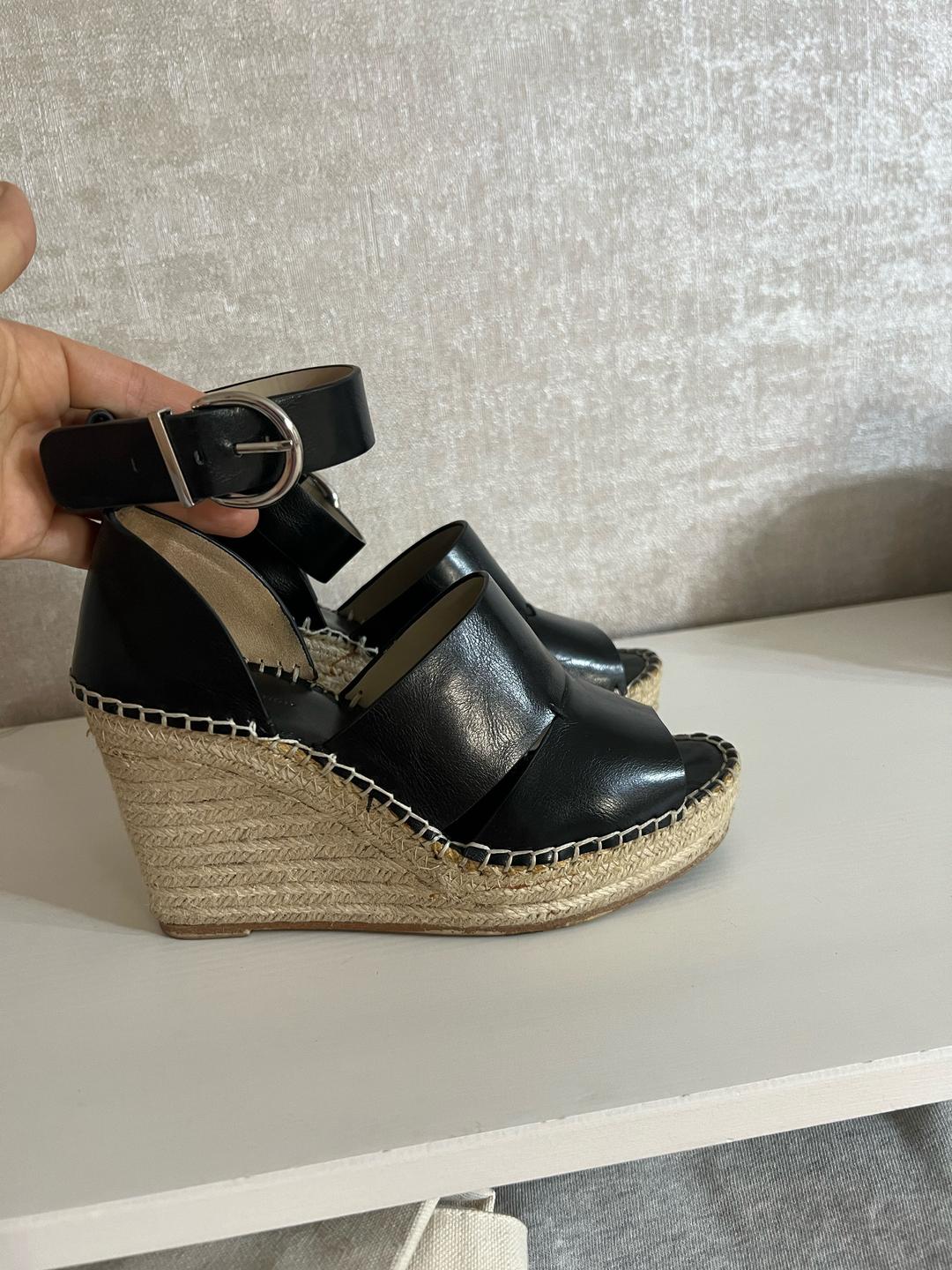 Zara Босоножки на танкетке zara — фото 2