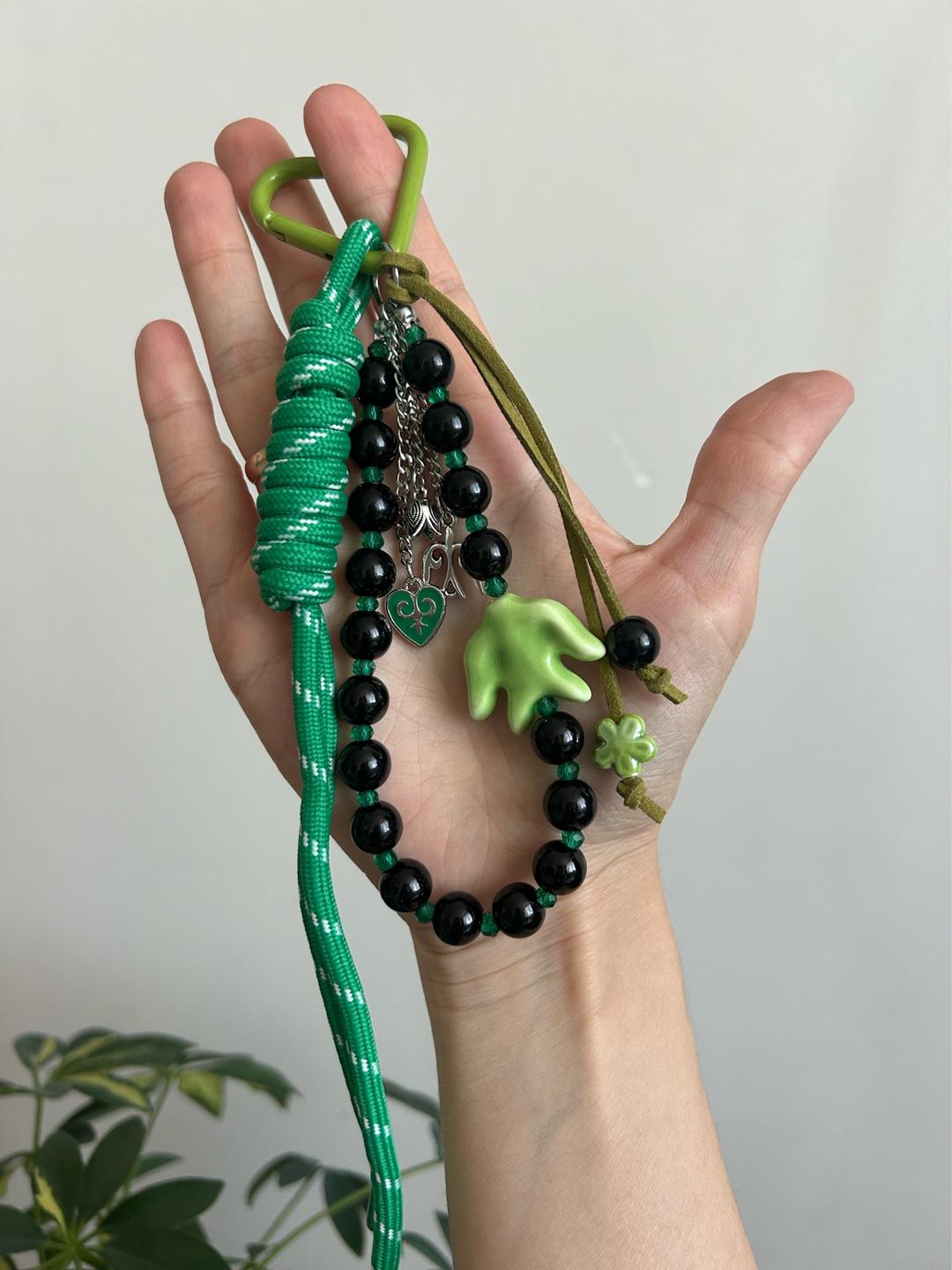 Handmade (ручная работа) Брелок/обвес на сумку или ключи — фото 2