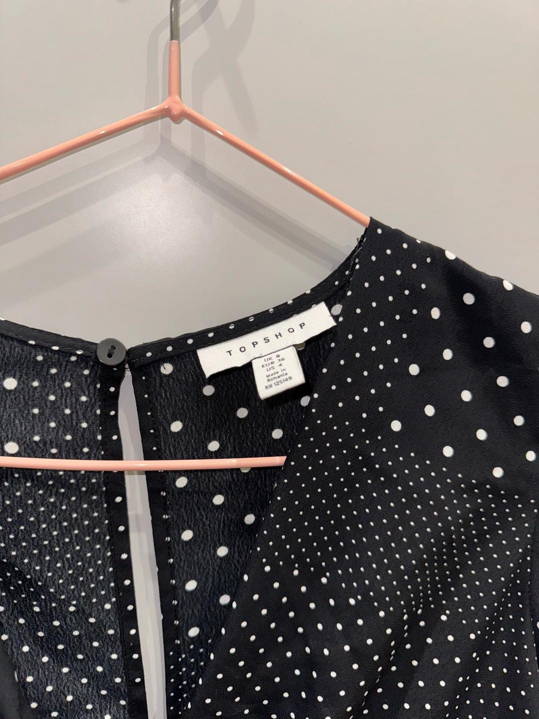 Topshop Платье Topshop в горошек — фото 2
