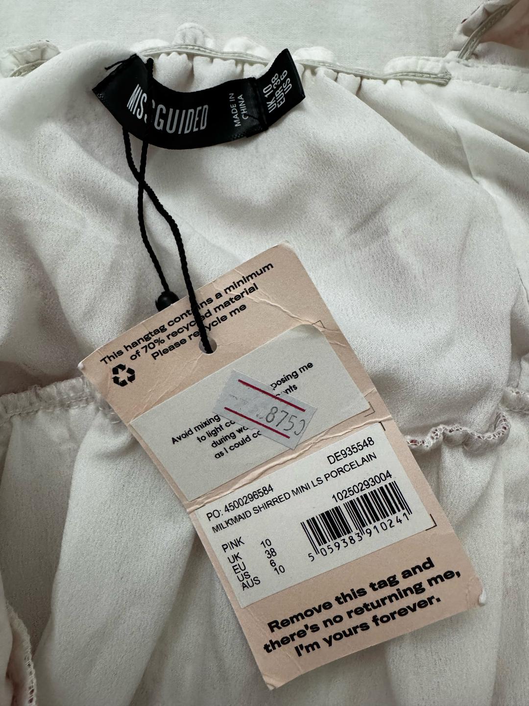 Missguided + Блуза с цветочным принтом и сборкой на талии — фото 2
