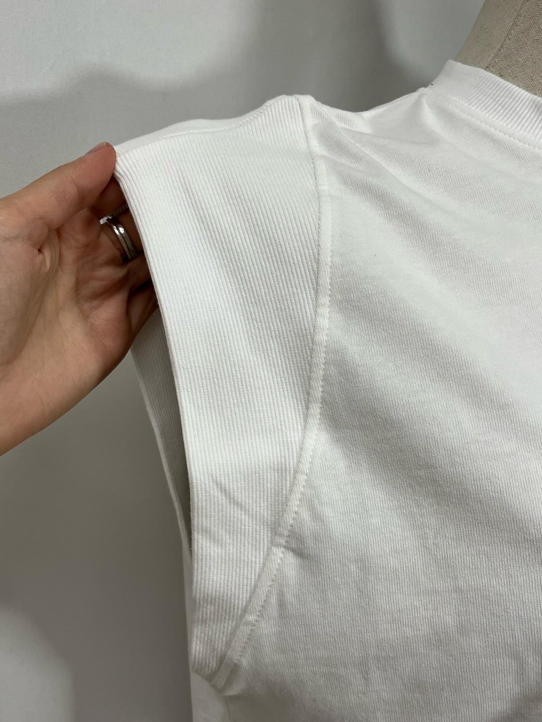 Zara Белая футболка Zara — фото 2