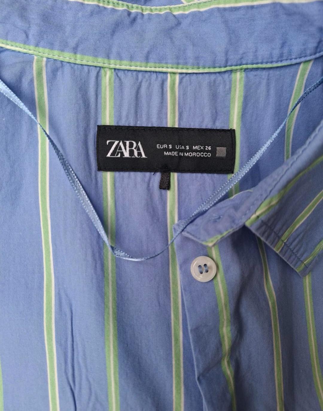 Zara Рубашка ZARA оверсайз — фото 2