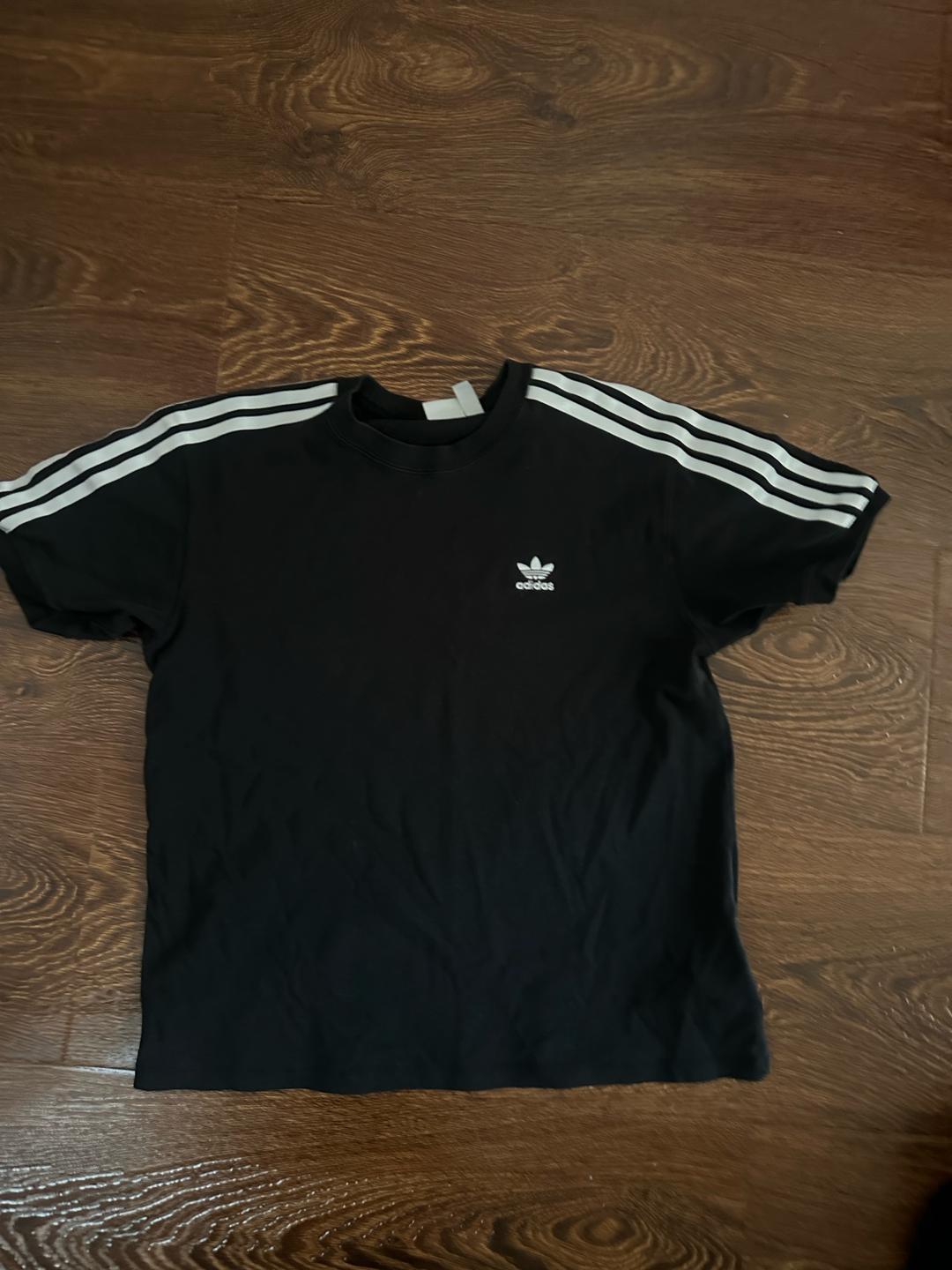 Adidas черная футболка ADIDAS — фото 2