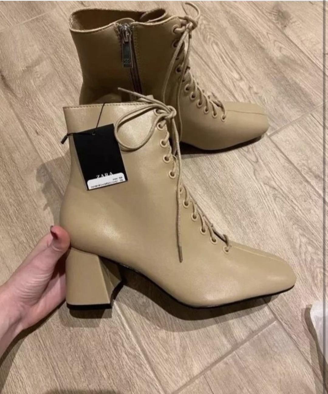 Zara новые ботильоны Zara — фото 2