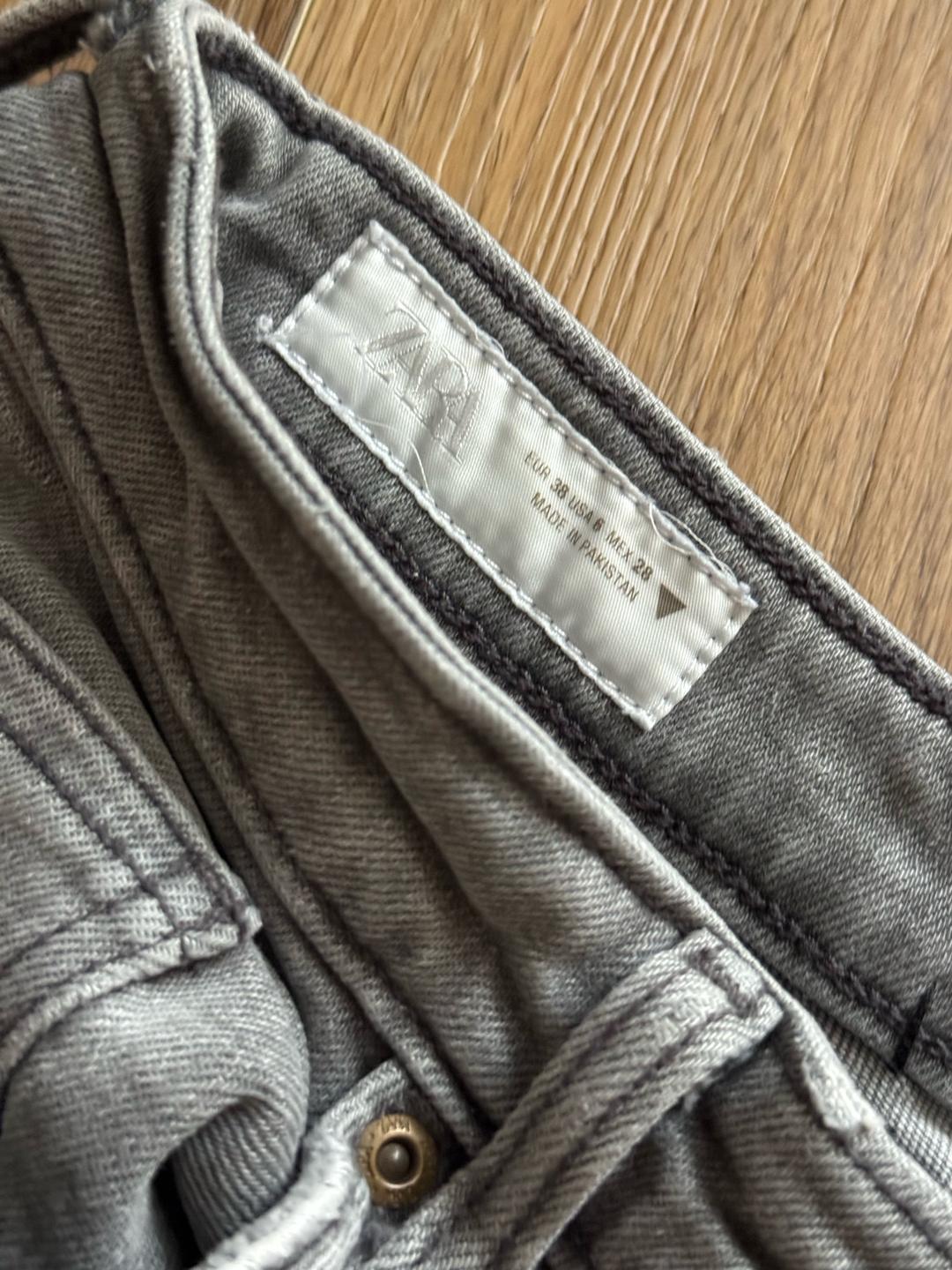 Zara Серые джинсы ZARA — фото 2