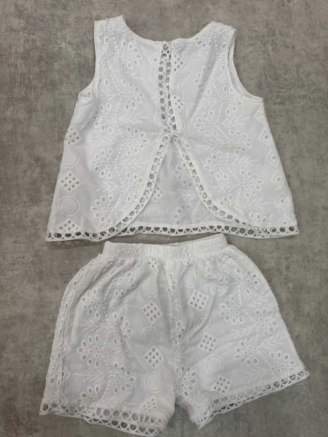 Костюм для девочки (топ и шорты) — фото 2