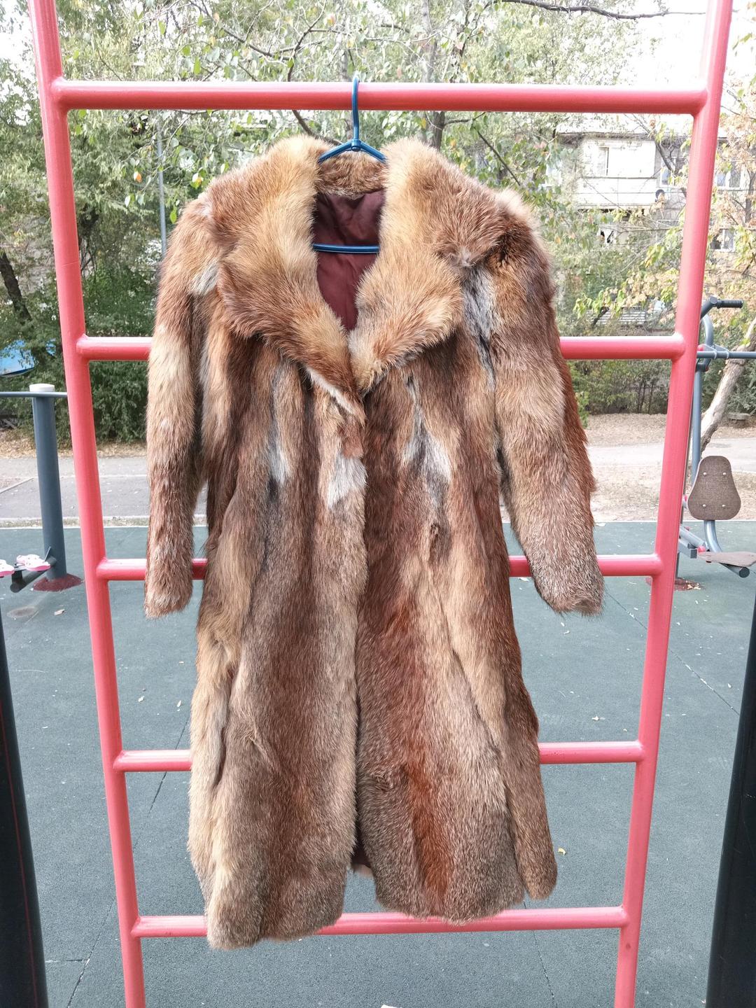 Винтаж Лисья шуба — фото 2