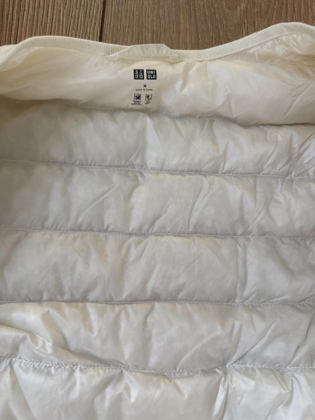 Uniqlo Куртка Uniqlo стеганая белая M — фото 2