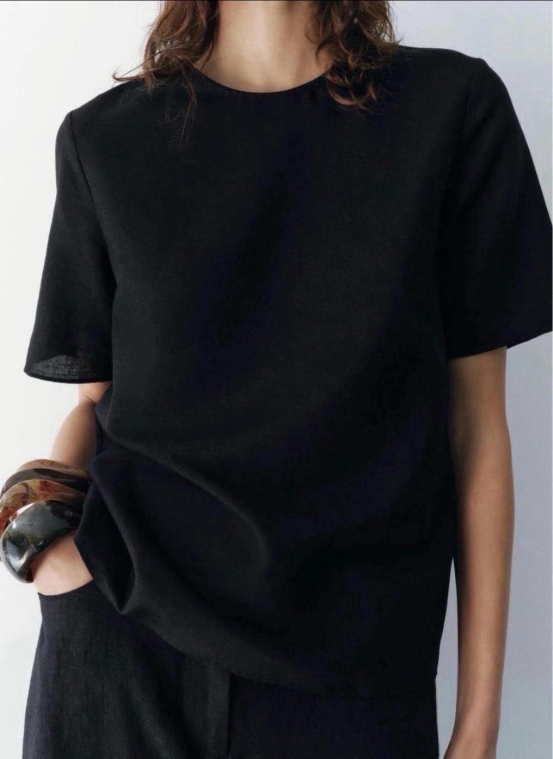 Zara Льняная двойка от ZARA🖤L-XL — фото 2