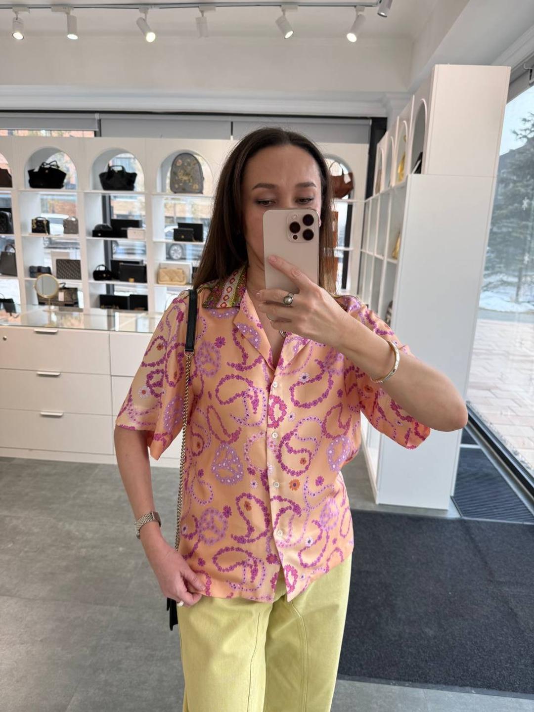 Sandro Рубашка с принтом Sandro — фото 2
