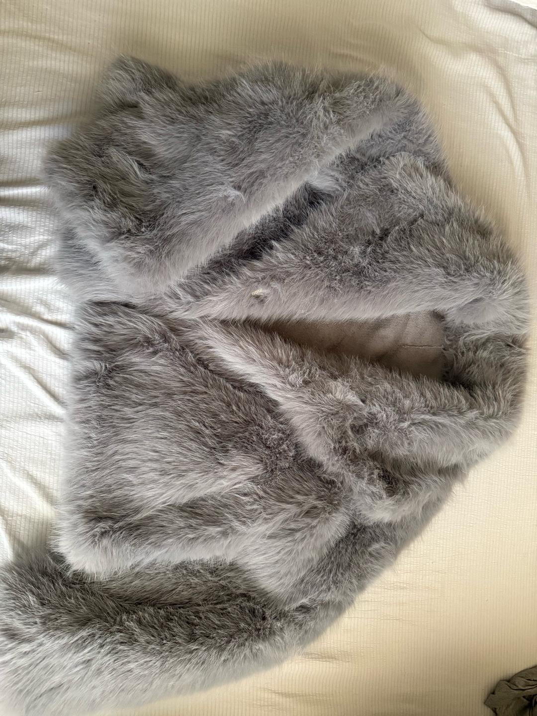 Укороченная шуба из искусственного меха — фото 2