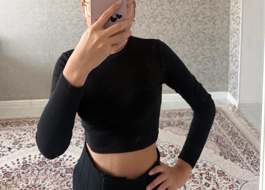 Zara Укороченная кофта — фото 2
